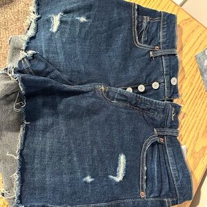 Old Navy Dark Blue Denim Shorts